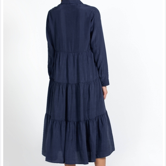 Nwt Johnny Was Silk dress size Small - Picture 4 of 5